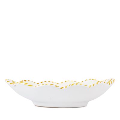 Arezzo Yellow Oval Bowl