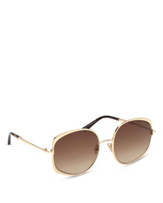 Round Metal Sunglasses, 58mm