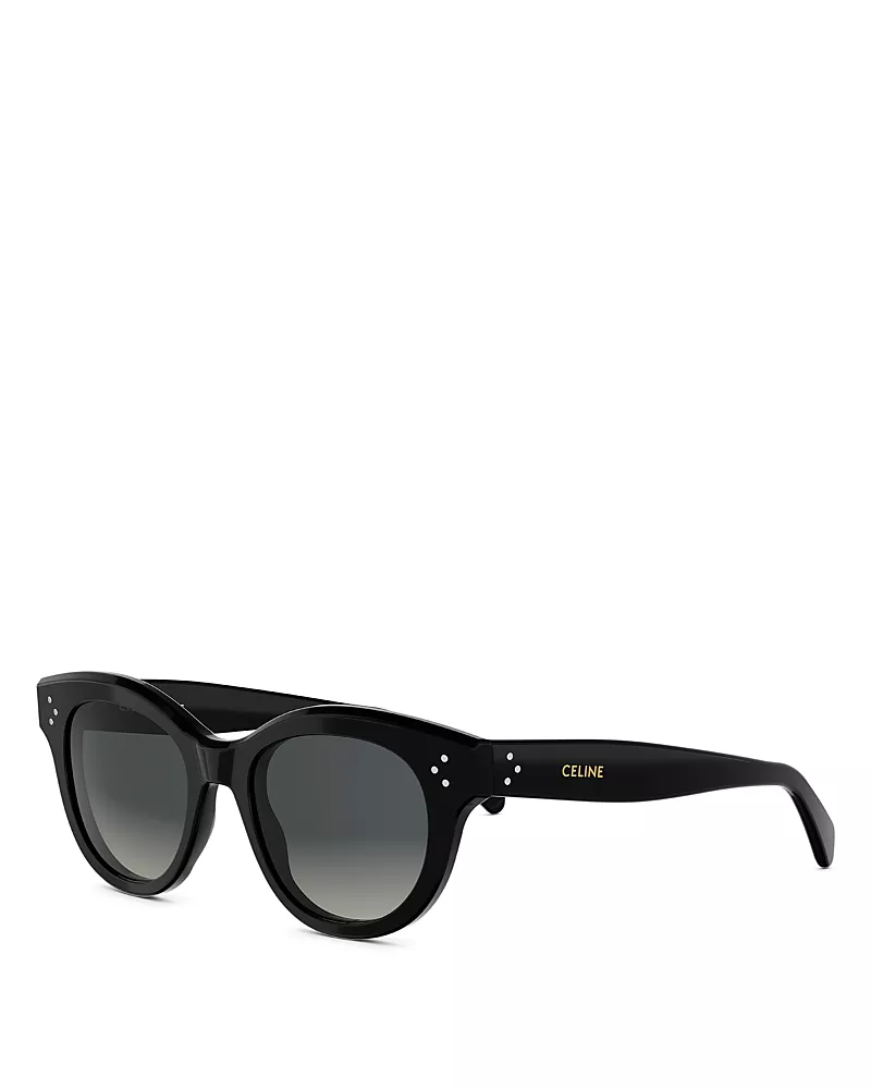 Celine Triomphe Round Sunglasses, 51mm