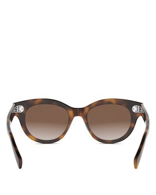 Triomphe Round Sunglasses, 51mm