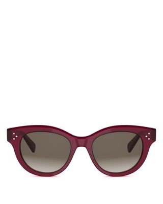 Triomphe Round Sunglasses, 51mm