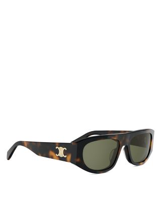 Triomphe Square Sunglasses, 55mm