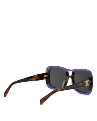 Triomphe Pilot Sunglasses, 55mm