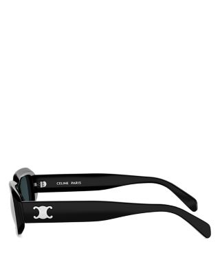 Triomphe Rectangular Sunglasses, 54mm