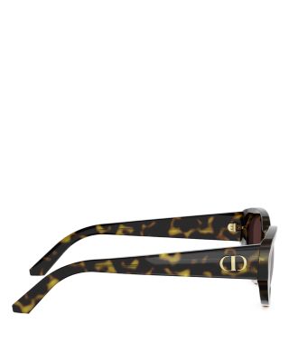 Glow Oval Sunglasses, 53mm