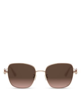 DiorTribales S1U Square Sunglasses, 55mm