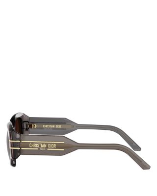 Signature Rectangular Sunglasses, 52mm