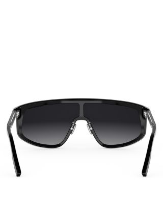 DiorTag Mask Sunglasses, 134mm