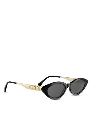 Fendigraphy Cat Eye Sunglasses, 51mm