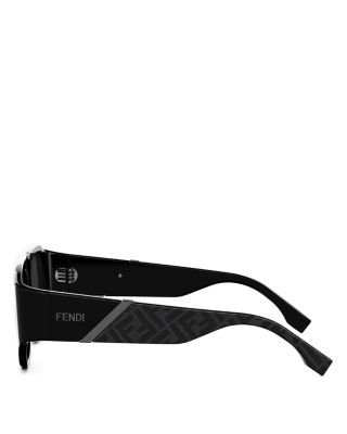 Diagonal Square Sunglasses, 54mm