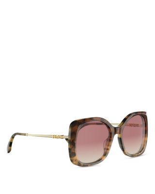 Fendigraphy Cat Eye Sunglasses, 55mm