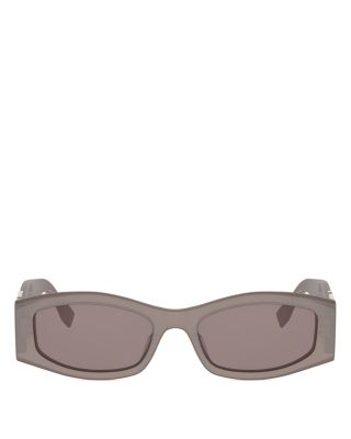 Forever Fendi Rectangular Sunglasses, 54mm