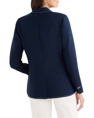 Sleek Accent Stitch Anywhere Blazer