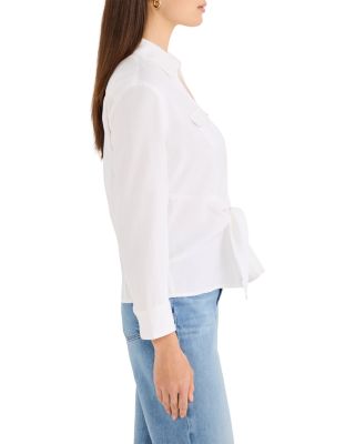 Iconic Tie Front Shirt