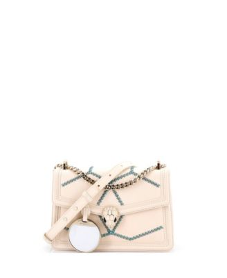  Small Serpenti Forever Shoulder Bag Whipstitched Leather