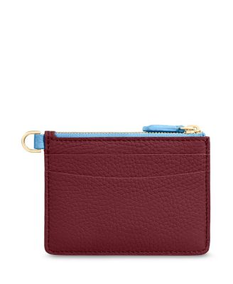 Leather Zipped Card Pouch