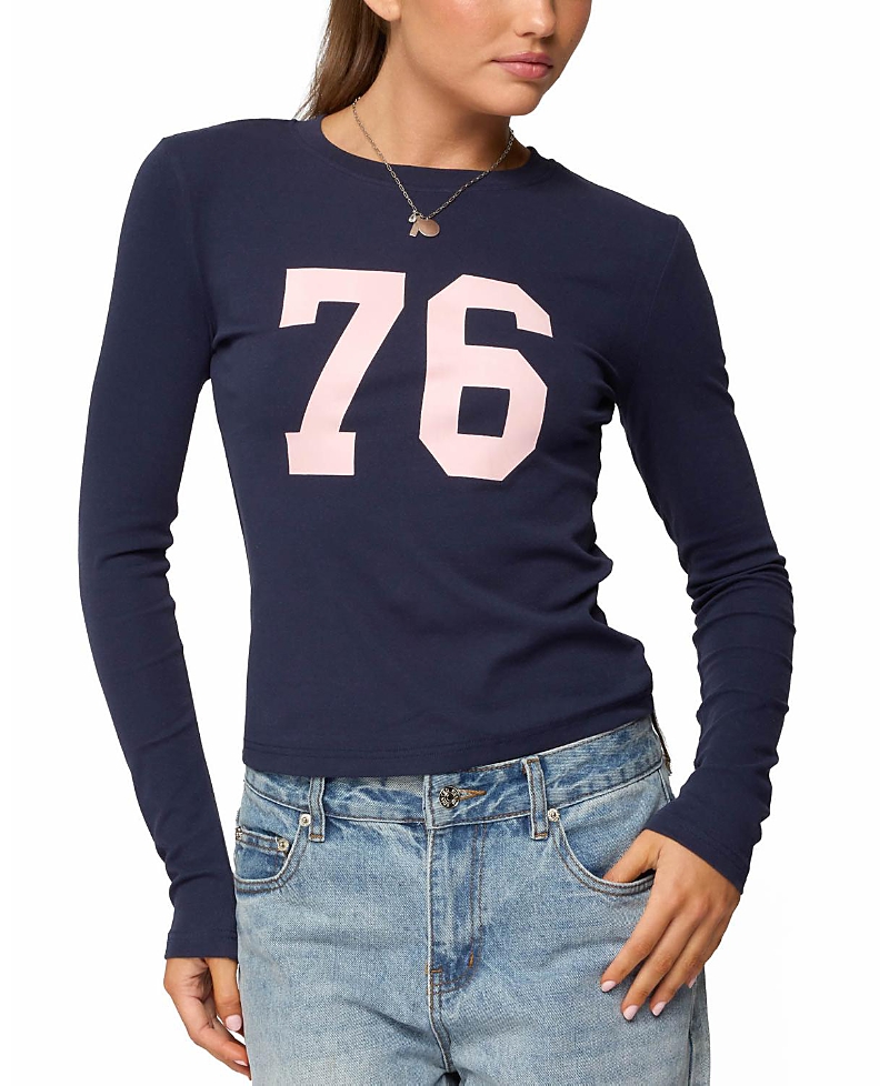 Edikted 76 Long Sleeve T Shirt