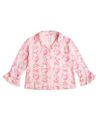  Girls' Heart Floral Trellis Valentine's Day Lounge Set - Little Kid, Big Kid