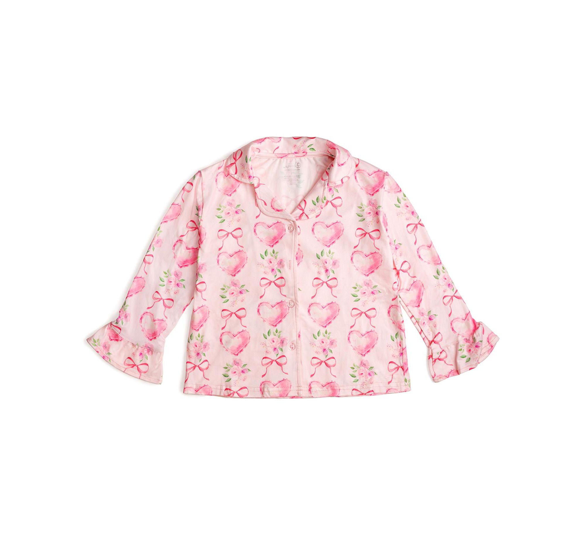 Girls' Heart Floral Trellis Lounge Set - Little Kid, Big Kid — Image 4