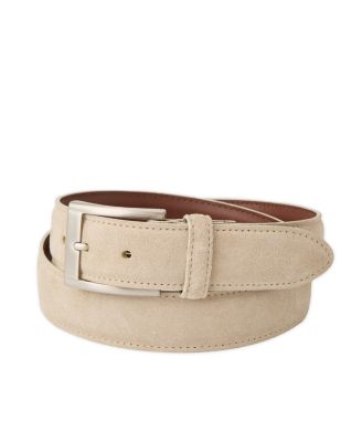 Italian Sueded Calfskin Dress Casual Belt