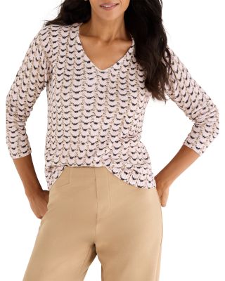 Mosaica Cotton Cord Sweater