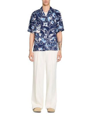 Hippie Trip Printed Loose Fit Shirt