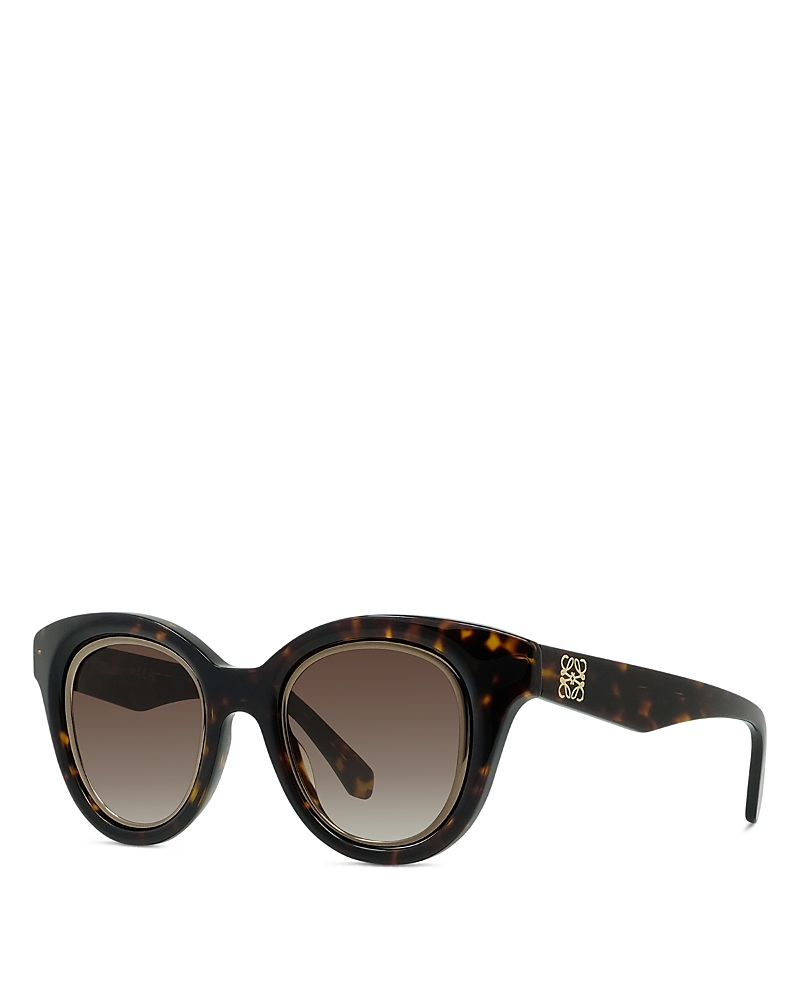 Loewe Round Sunglasses, 51.5mm