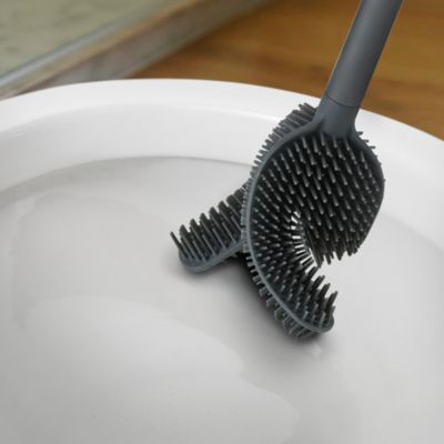 Flex 360 Luxe Advanced Toilet Brush with Stainless-Steel Finish