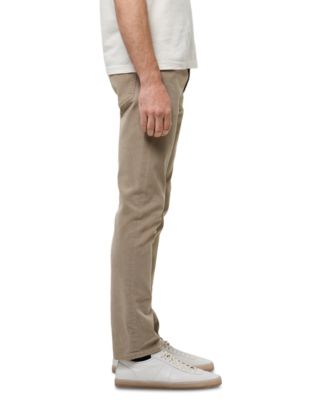 Elijah Relaxed Straight Jeans in Olive Khaki