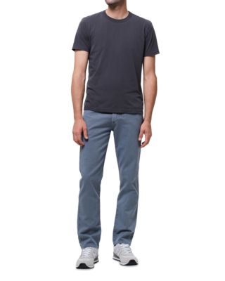 Elijah Relaxed Straight Jeans in Stone Blue