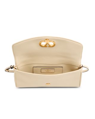 DeVain VLogo Small Nappa Shoulder Bag