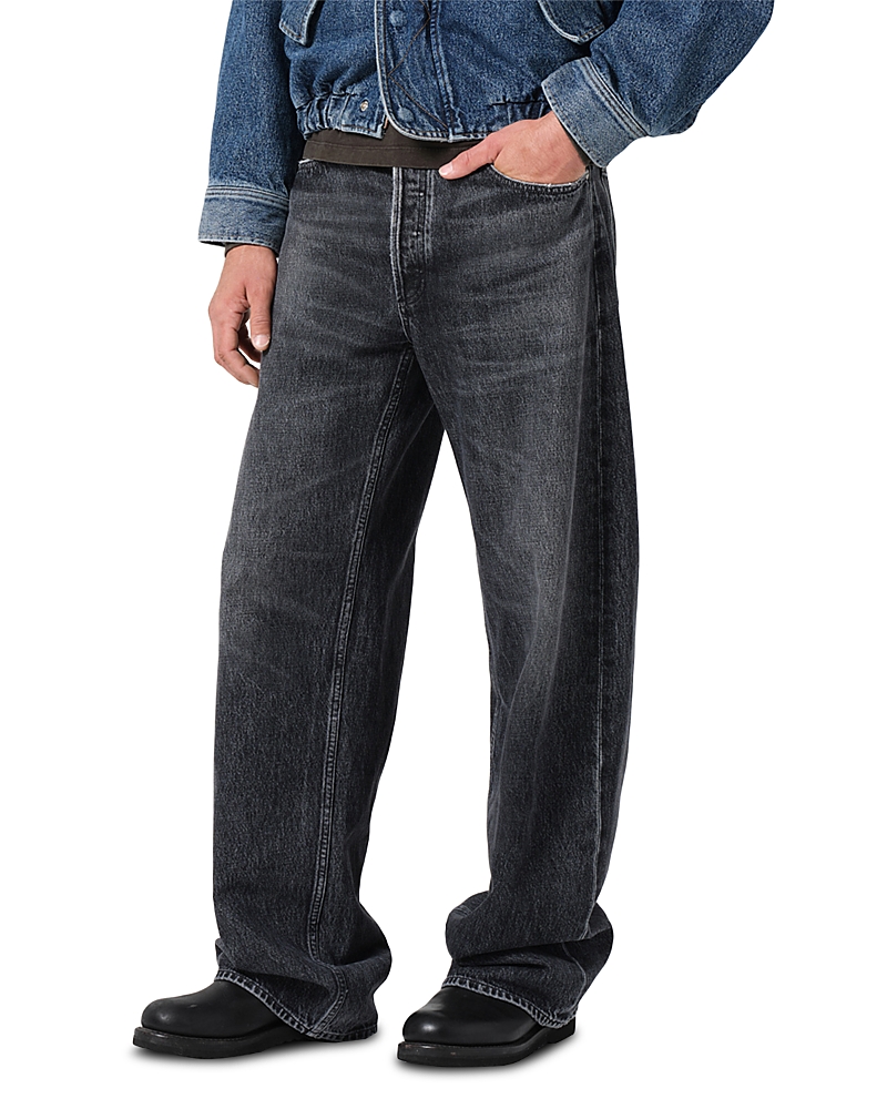 Agolde Afton Straight Fit Jeans in Clip