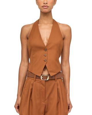 Lido Button Front Vest