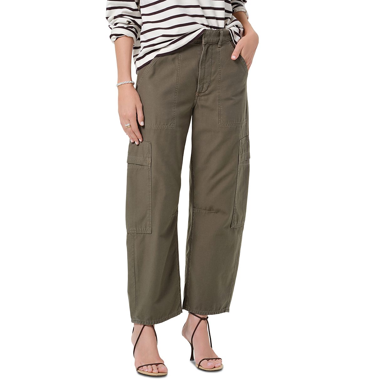 Citizens of Humanity Marcelle Cotton Low Slung Cargo Pants