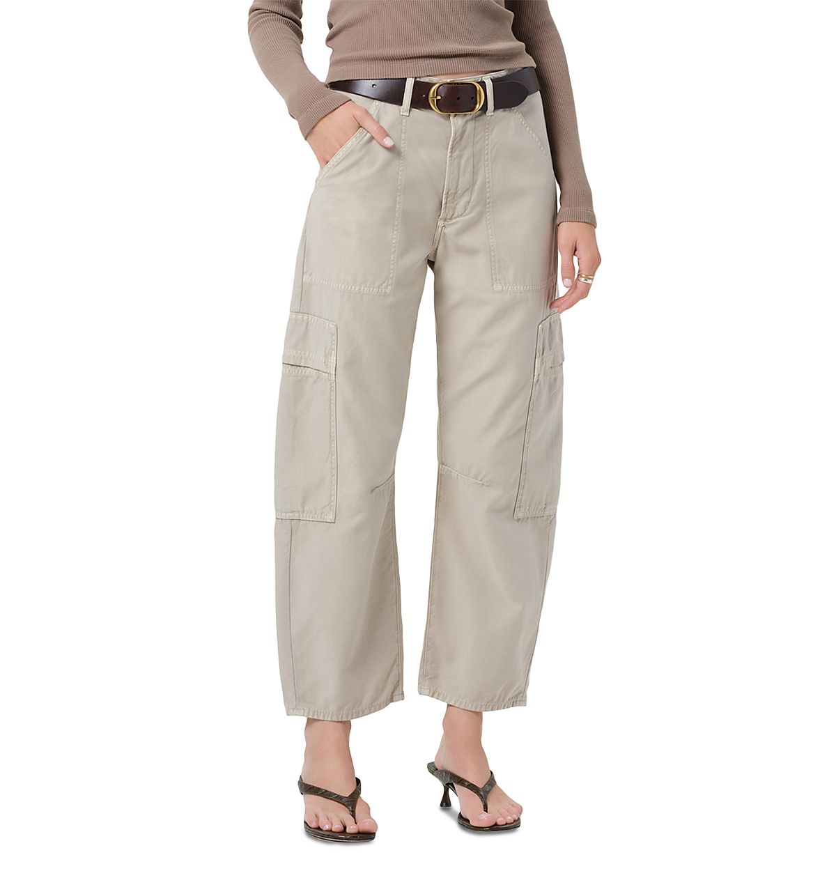 Citizens of Humanity Marcelle Cotton Low Slung Cargo Pants