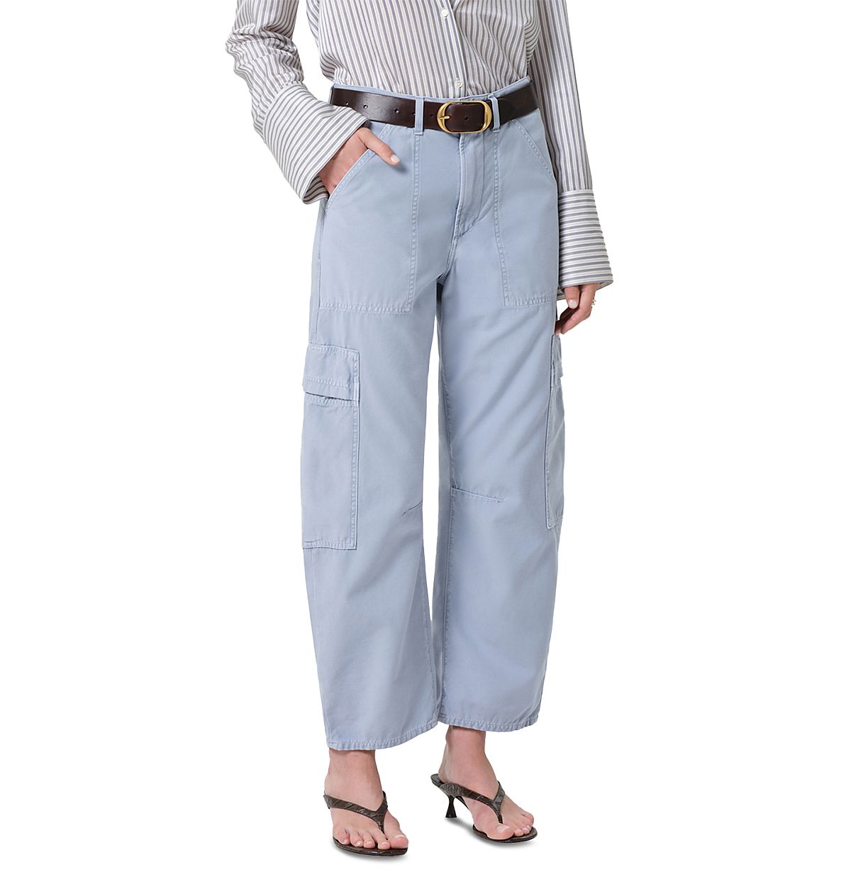 Citizens of Humanity Marcelle Cotton Low Slung Cargo Pants