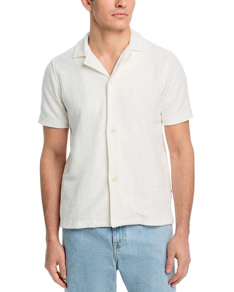 Orlebar Brown Howell Camp Collar Terry Polo Shirt