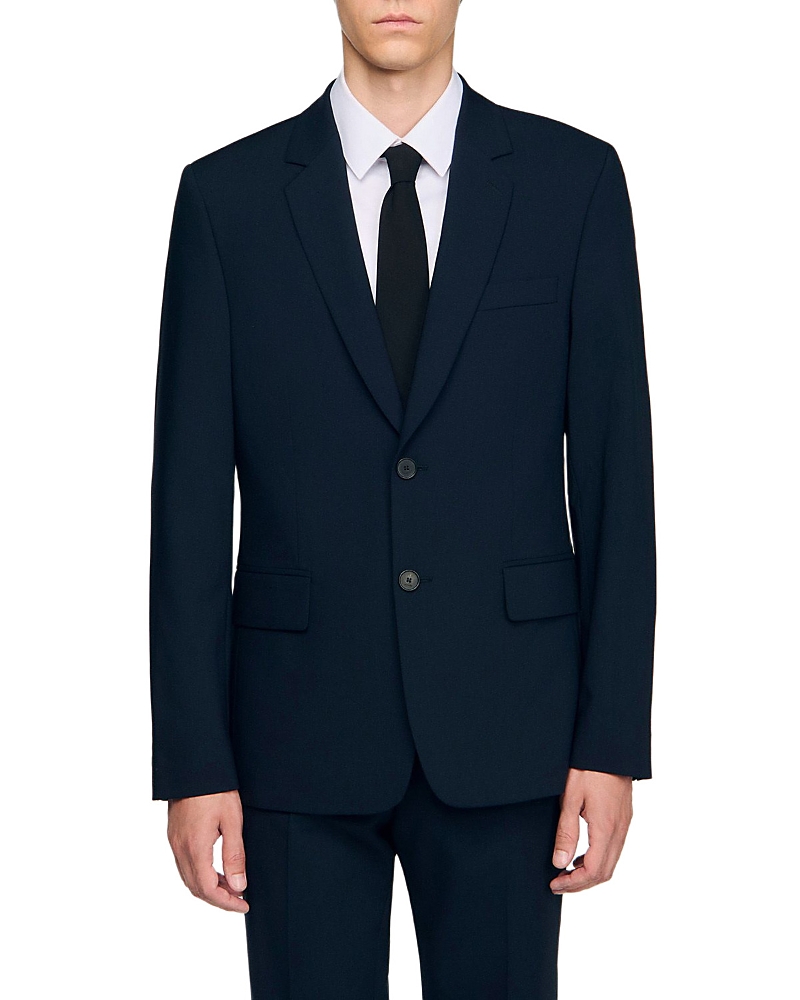 Sandro Wool Suit Jacket