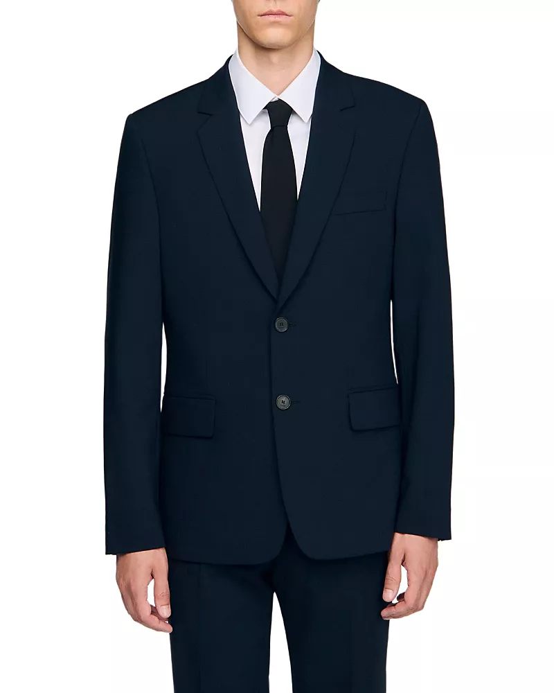 Sandro Wool Suit Jacket