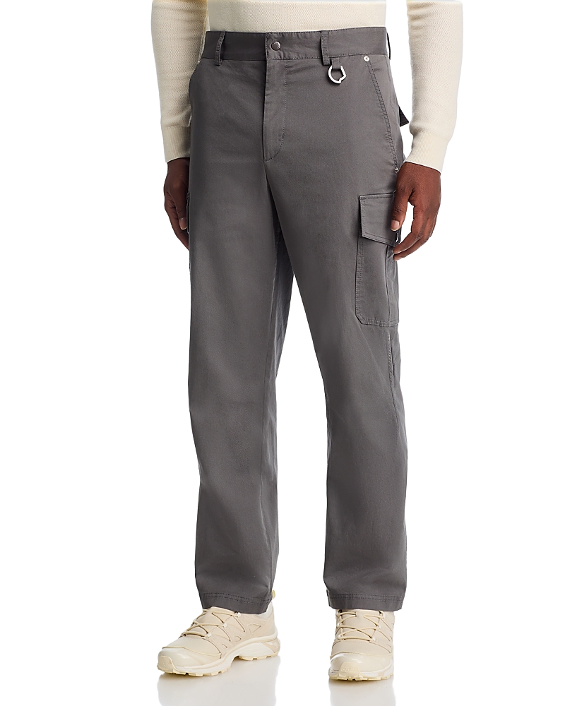 Moncler Cargo Cotton Blend Gabardine Pants