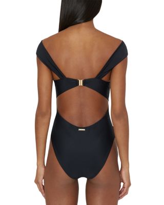 Betsy Draped One Piece Swimsuit