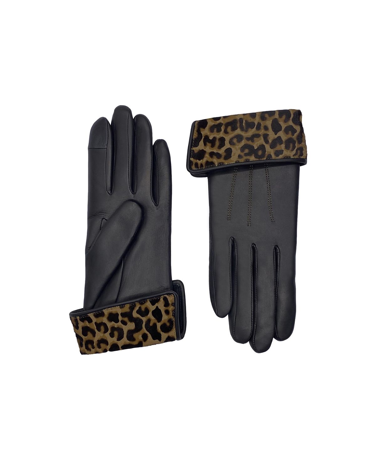 Agnelle Fanny Contrast Cuff Gloves
