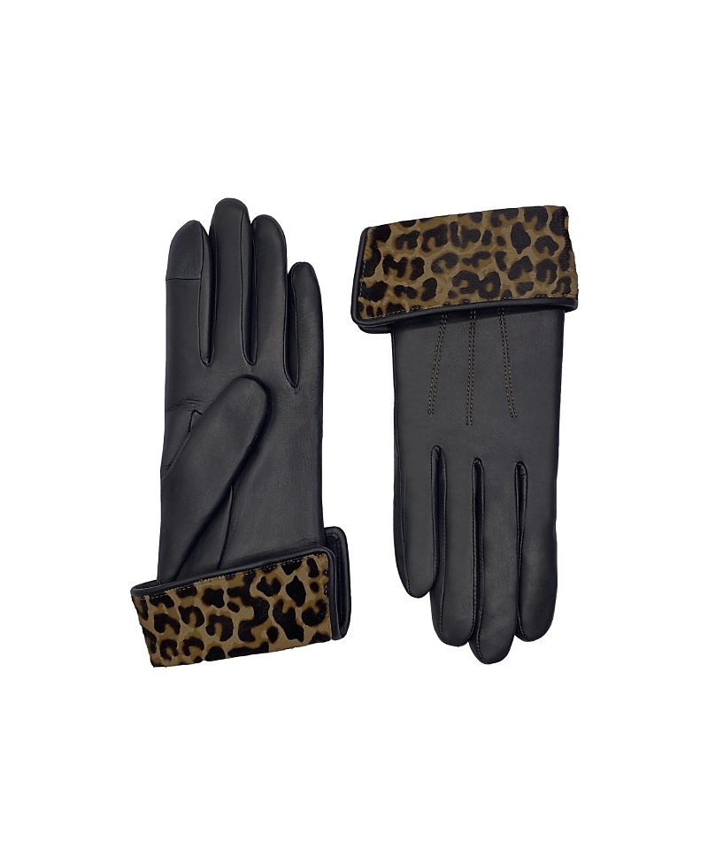 Agnelle Fanny Contrast Cuff Gloves
