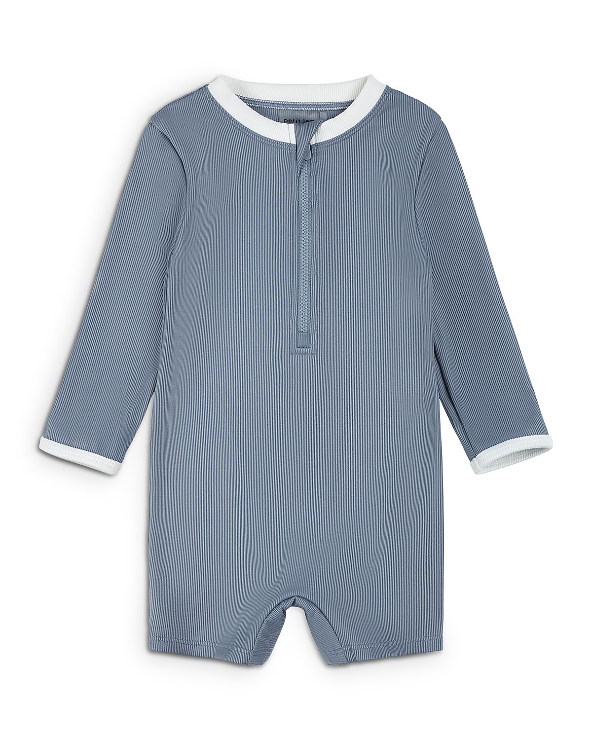 Firsts by petit lem Boys' Long Sleeved Swim Romper - Baby