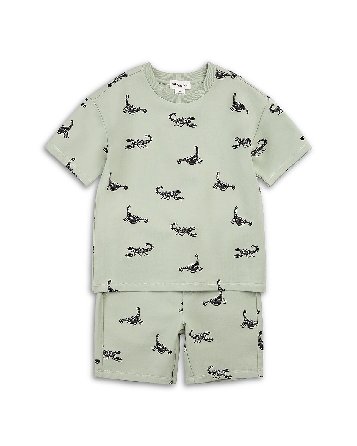 Miles The Label Boys' Scorpion Print Tee & Shorts Set - Baby