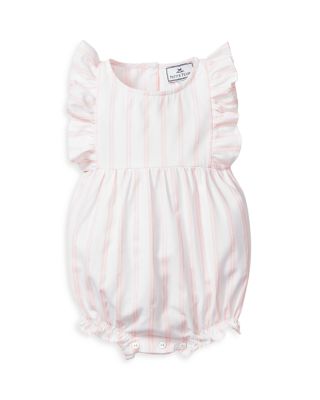 Girls' Striped Ruffled Romper - Baby