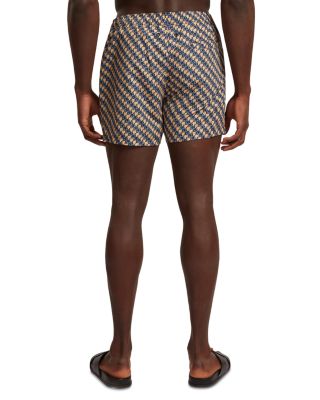 Glendle Goldfish Geo Print Swim Short