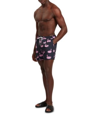 Pomonna Flamingo Print Swim Short