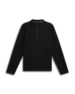 Wyther Mixed Texture Half Zip Shirt