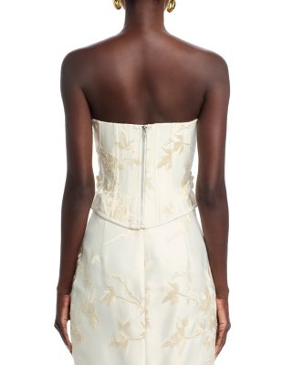 Sutton Embroidered Corset Top